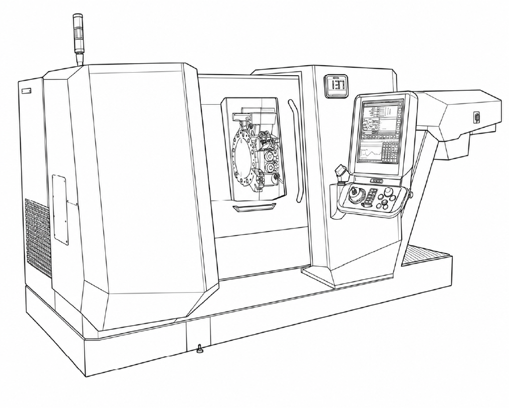 CNC turning lathe